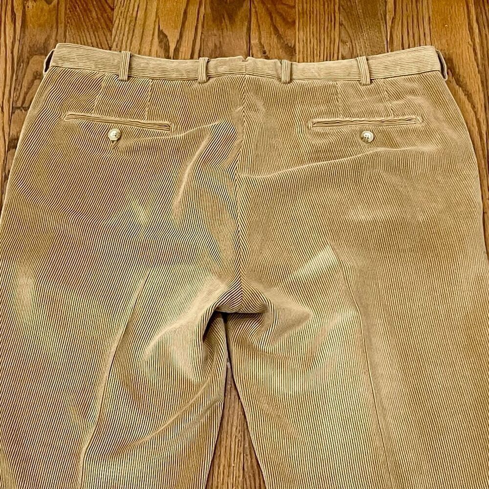 Peter Millar Nanolux Easy Care corduroy Pants. Size 36 - Picture 5 of 9